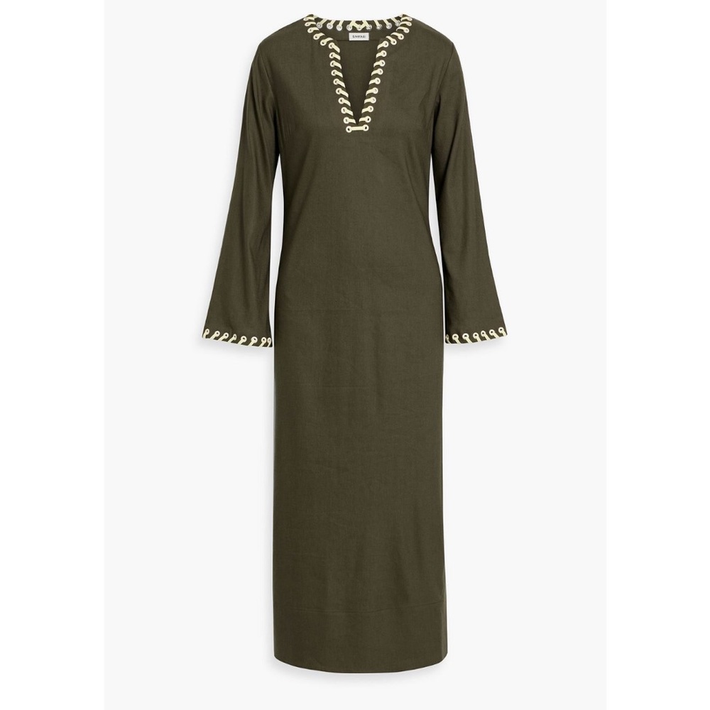 Olive Green Maxi Dress